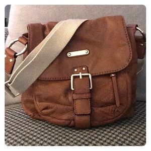 Authentic Micheal kors crossbody in brown